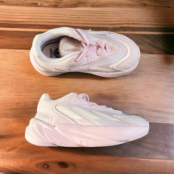 adidas Other - Adidas Original Pink Ozelia EL Toddler Sneaker